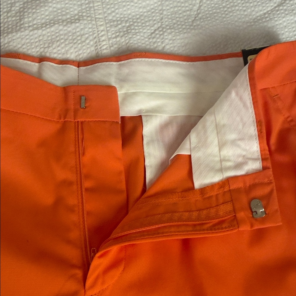 Berle Eljoy's Men's Orange Shorts sz36 - Picture 7 of 8